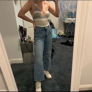 white,beige, and grey bodysuit from free people!